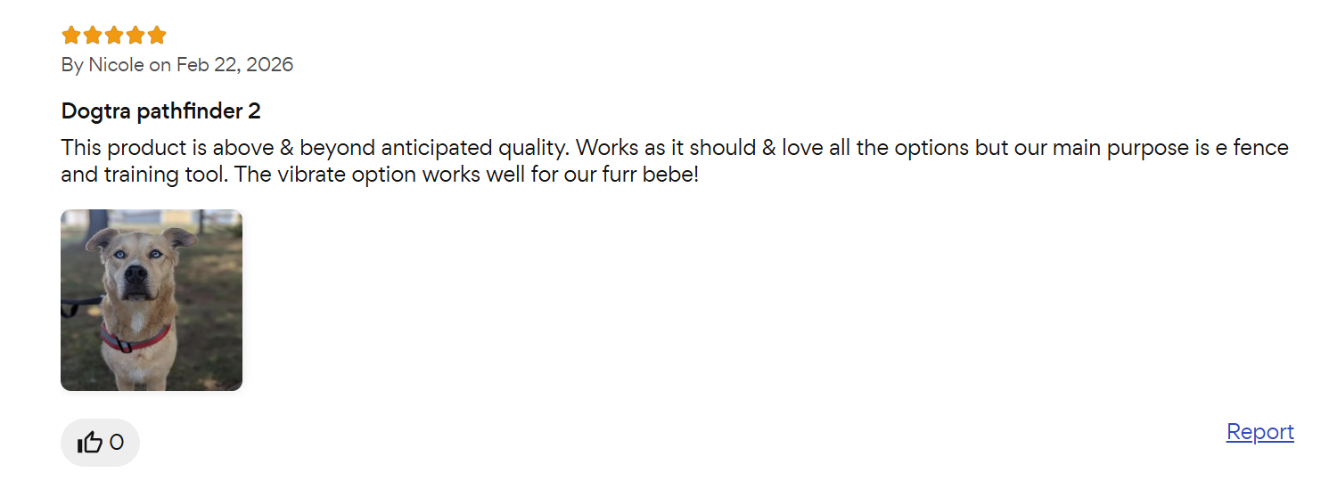 Dogtra Pathfinder 2 GPS customer reviews on Chewy